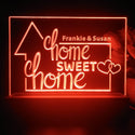 ADVPRO Home sweet home Personalized Tabletop LED neon sign st5-p0085-tm - Red