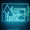 ADVPRO Home sweet home Personalized Tabletop LED neon sign st5-p0085-tm - Sky Blue