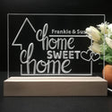ADVPRO Home sweet home Personalized Tabletop LED neon sign st5-p0085-tm - 7 Color
