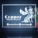 ADVPRO Love you forever, rest in peace – dog Personalized Tabletop LED neon sign st5-p0088-tm - White
