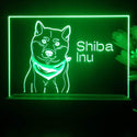 ADVPRO Shiba Inu Personalized Tabletop LED neon sign st5-p0093-tm - Green