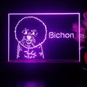 ADVPRO Bichon Personalized Tabletop LED neon sign st5-p0094-tm - Purple