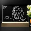 ADVPRO Vizsla Personalized Tabletop LED neon sign st5-p0097-tm - 7 Color