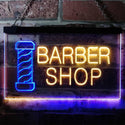 ADVPRO Barber Pole Shop Hair Cut Dual Color LED Neon Sign st6-i0005 - Blue & Yellow