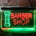 ADVPRO Barber Pole Shop Hair Cut Dual Color LED Neon Sign st6-i0005 - Green & Red