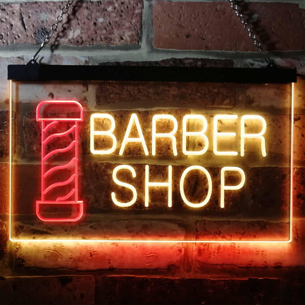 ADVPRO Barber Pole Shop Hair Cut Dual Color LED Neon Sign st6-i0005 - Red & Yellow