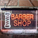 ADVPRO Barber Pole Shop Hair Cut Dual Color LED Neon Sign st6-i0005 - White & Orange