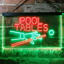 ADVPRO Pool Tables Man Cave Dual Color LED Neon Sign st6-i0009 - Green & Red