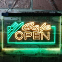 ADVPRO Open Cafe Restaurant Business Dual Color LED Neon Sign st6-i0011 - Green & Yellow