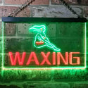 ADVPRO Waxing Beauty Salon Dual Color LED Neon Sign st6-i0049 - Green & Red