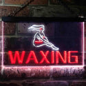 ADVPRO Waxing Beauty Salon Dual Color LED Neon Sign st6-i0049 - White & Red