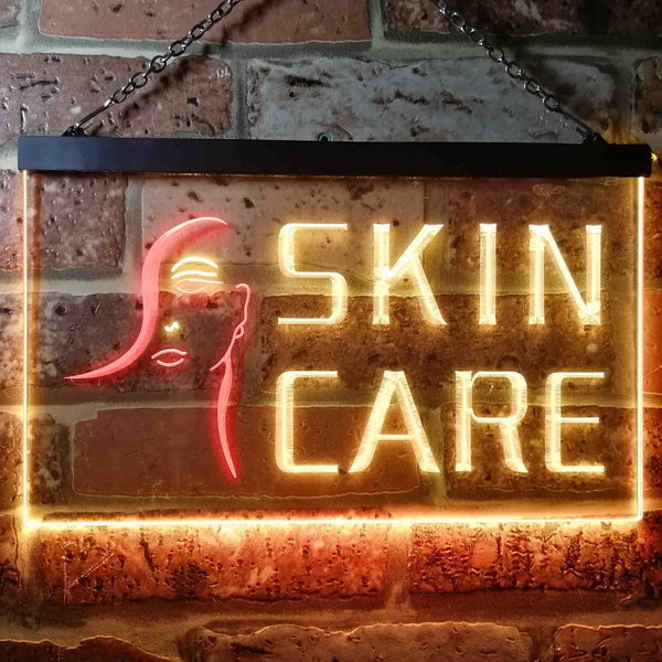 ADVPRO Skin Care Beauty Salon Dual Color LED Neon Sign st6-i0051 - Red & Yellow