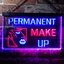 ADVPRO Permanent Make Up Dual Color LED Neon Sign st6-i0052 - Red & Blue