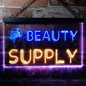 ADVPRO Beauty Supply Shop Dual Color LED Neon Sign st6-i0057 - Blue & Yellow
