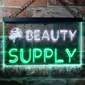 ADVPRO Beauty Supply Shop Dual Color LED Neon Sign st6-i0057 - White & Green