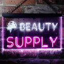 ADVPRO Beauty Supply Shop Dual Color LED Neon Sign st6-i0057 - White & Purple
