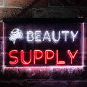 ADVPRO Beauty Supply Shop Dual Color LED Neon Sign st6-i0057 - White & Red