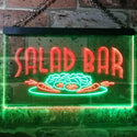 ADVPRO Salad Bar Dual Color LED Neon Sign st6-i0089 - Green & Red