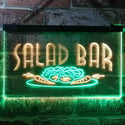 ADVPRO Salad Bar Dual Color LED Neon Sign st6-i0089 - Green & Yellow