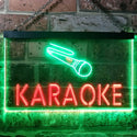 ADVPRO Karaoke Bar Dual Color LED Neon Sign st6-i0099 - Green & Red