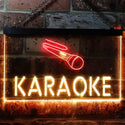 ADVPRO Karaoke Bar Dual Color LED Neon Sign st6-i0099 - Red & Yellow