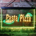 ADVPRO Pasta Pizza Shop Dual Color LED Neon Sign st6-i0136 - Green & Yellow