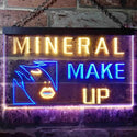 ADVPRO Mineral Make Up Beauty Salon Dual Color LED Neon Sign st6-i0215 - Blue & Yellow