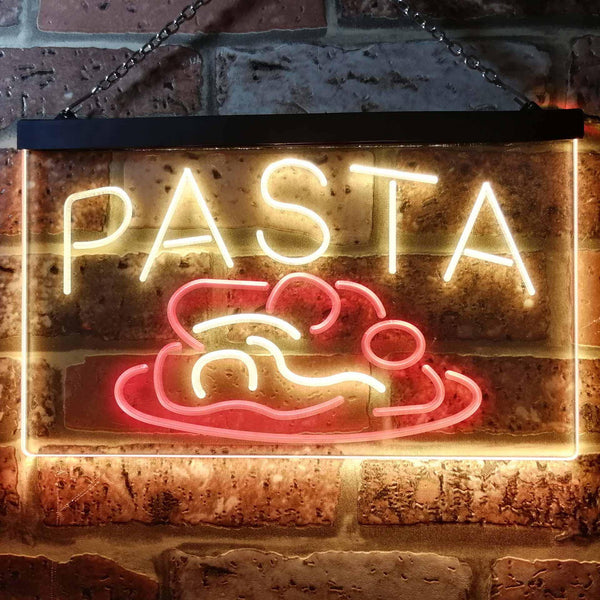 ADVPRO Pasta Cafe Dual Color LED Neon Sign st6-i0304 - Red & Yellow