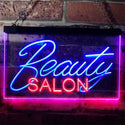 ADVPRO Beauty Salon Facial Waxing Display Dual Color LED Neon Sign st6-i0308 - Red & Blue