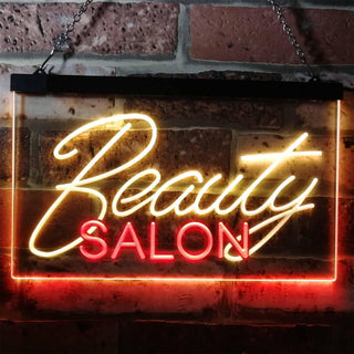 ADVPRO Beauty Salon Facial Waxing Display Dual Color LED Neon Sign st6-i0308 - Red & Yellow