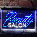 ADVPRO Beauty Salon Facial Waxing Display Dual Color LED Neon Sign st6-i0308 - White & Blue