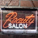 ADVPRO Beauty Salon Facial Waxing Display Dual Color LED Neon Sign st6-i0308 - White & Orange