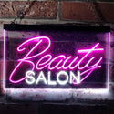 ADVPRO Beauty Salon Facial Waxing Display Dual Color LED Neon Sign st6-i0308 - White & Purple