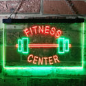 ADVPRO Fitness Center Gym Room Weight Train Dual Color LED Neon Sign st6-i0313 - Green & Red