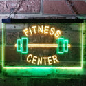 ADVPRO Fitness Center Gym Room Weight Train Dual Color LED Neon Sign st6-i0313 - Green & Yellow