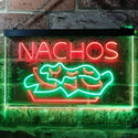 ADVPRO Nachos Cafe Dual Color LED Neon Sign st6-i0314 - Green & Red