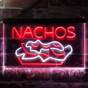ADVPRO Nachos Cafe Dual Color LED Neon Sign st6-i0314 - White & Red