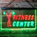ADVPRO Fitness Center Dual Color LED Neon Sign st6-i0323 - Green & Red