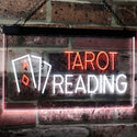 ADVPRO Tarot Reading Dual Color LED Neon Sign st6-i0446 - White & Orange