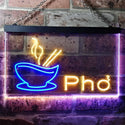 ADVPRO Pho Vietnamese Noodles Restaurant Dual Color LED Neon Sign st6-i0459 - Blue & Yellow