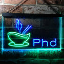 ADVPRO Pho Vietnamese Noodles Restaurant Dual Color LED Neon Sign st6-i0459 - Green & Blue