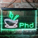 ADVPRO Pho Vietnamese Noodles Restaurant Dual Color LED Neon Sign st6-i0459 - White & Green