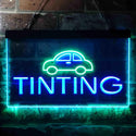 ADVPRO Car Tinting Illuminated Dual Color LED Neon Sign st6-i0464 - Green & Blue