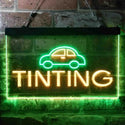 ADVPRO Car Tinting Illuminated Dual Color LED Neon Sign st6-i0464 - Green & Yellow