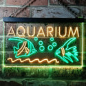 ADVPRO Aquarium Fish Dual Color LED Neon Sign st6-i0465 - Green & Yellow