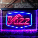 ADVPRO Jazz Lover Music Room Plaque Dual Color LED Neon Sign st6-i0468 - Blue & Red