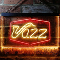 ADVPRO Jazz Lover Music Room Plaque Dual Color LED Neon Sign st6-i0468 - Red & Yellow