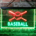 ADVPRO Baseball Club Bedroom Dual Color LED Neon Sign st6-i0580 - Green & Red