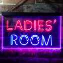 ADVPRO Ladies' Room Toilet Changing Illuminated Dual Color LED Neon Sign st6-i0630 - Red & Blue