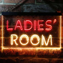 ADVPRO Ladies' Room Toilet Changing Illuminated Dual Color LED Neon Sign st6-i0630 - Red & Yellow